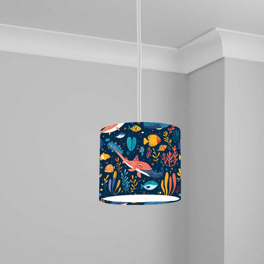 Aquatic Lampshade Kids Bedroom LightShade ver348 20CM X 18.5CM
