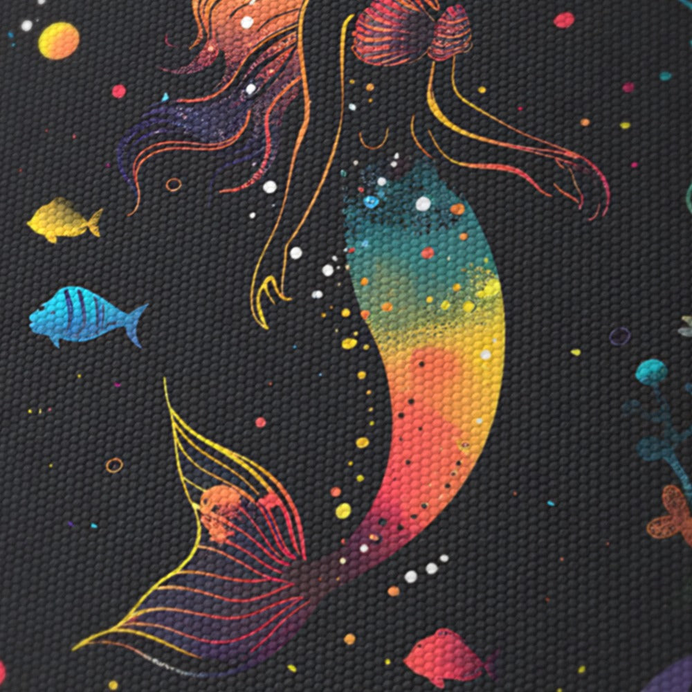 Colourful Mermaids and Fish lampshade
