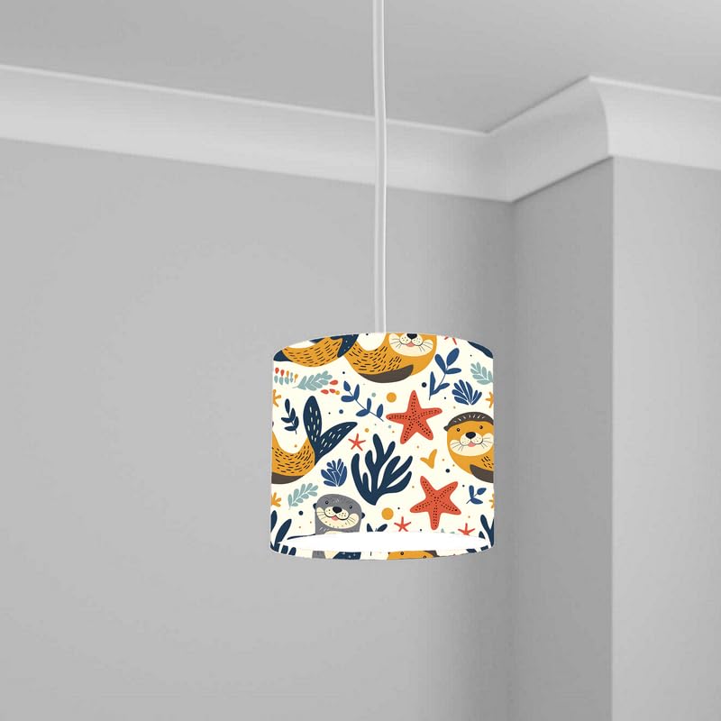 Aquatic Lampshade Kids Bedroom LightShade ver215 20CM X 18.5CM