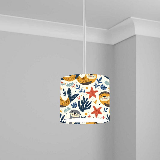Aquatic Lampshade Kids Bedroom LightShade ver215 20CM X 18.5CM
