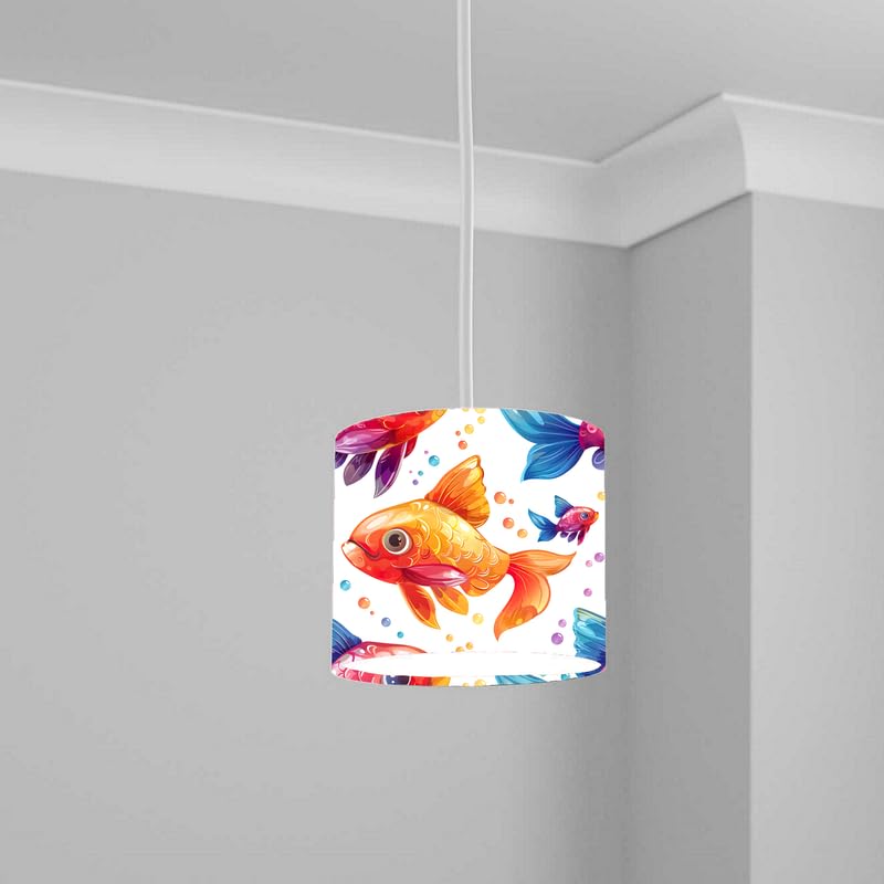 Aquatic Lampshade Kids Bedroom LightShade ver187 20CM X 18.5CM