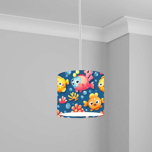 Aquatic Lampshade Kids Bedroom LightShade ver170 20CM X 18.5CM