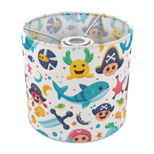 Pirate Characters and Fish lampshade - 20cm Ceiling