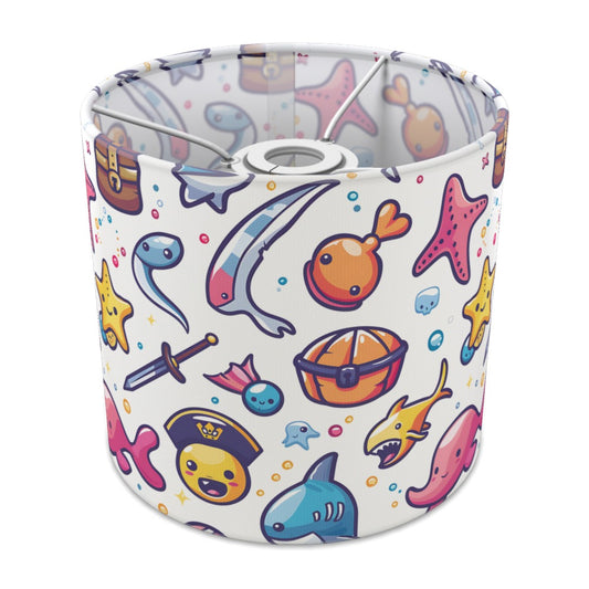 Pirate Shark Treasure lampshade - 20cm Ceiling
