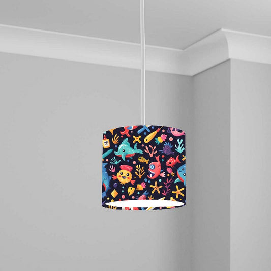 Aquatic Lampshade Kids Bedroom LightShade ver295 20CM X 18.5CM