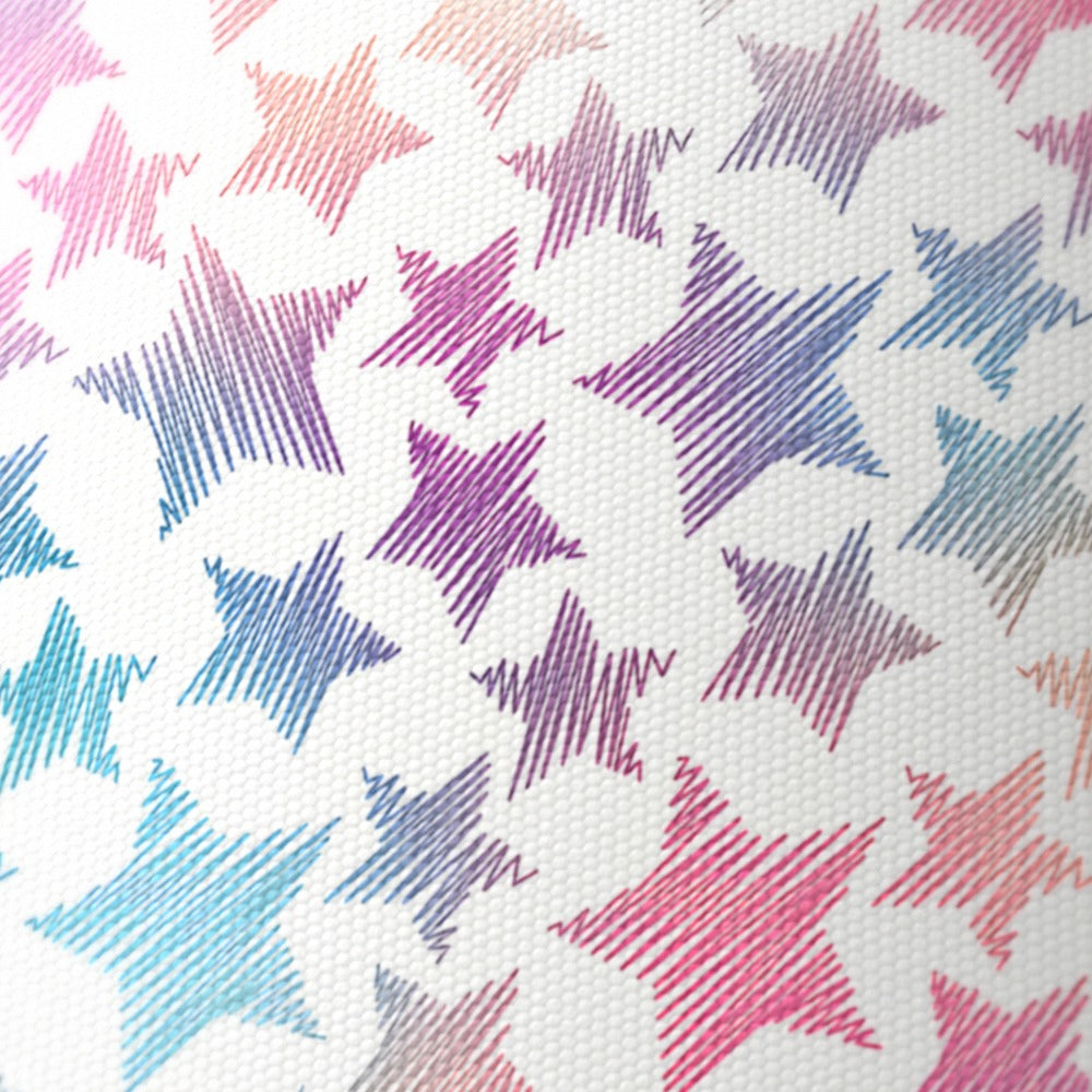 Multicolor Star Pattern lampshade