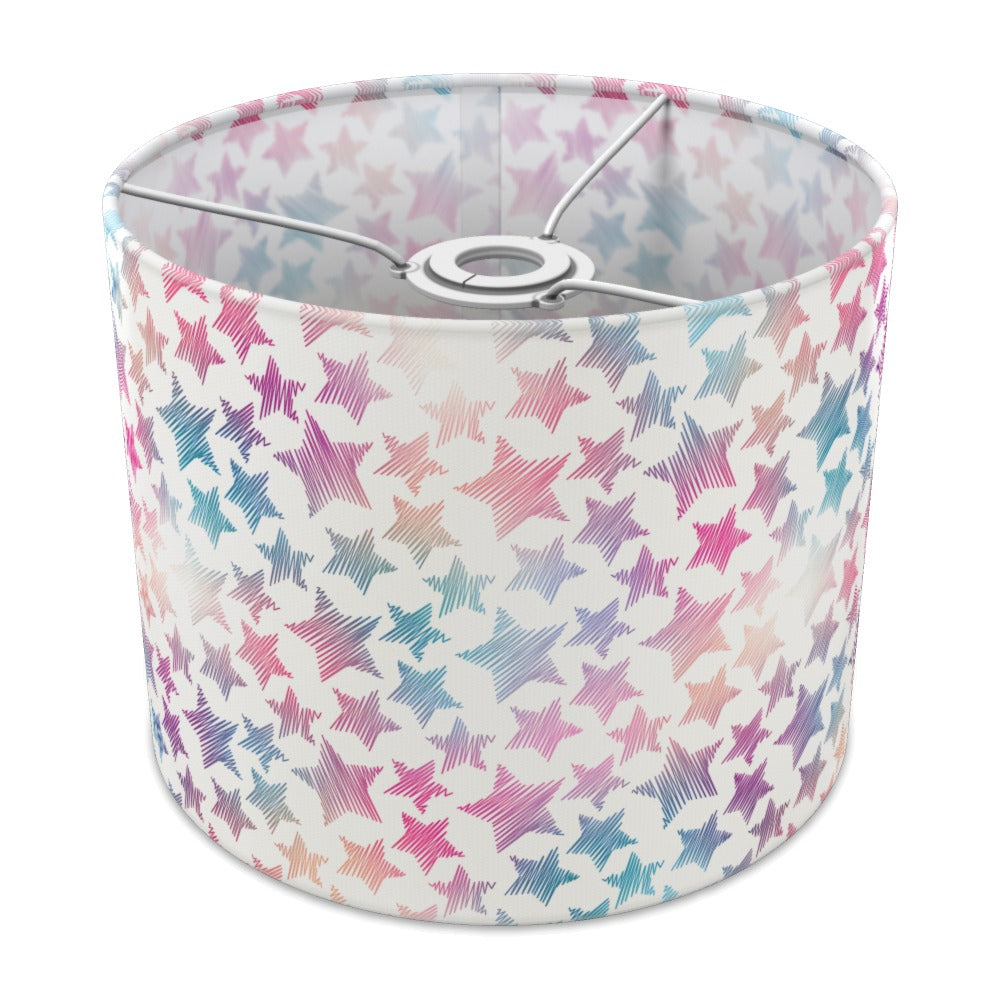 Multicolor Star Pattern lampshade - 25cm Ceiling