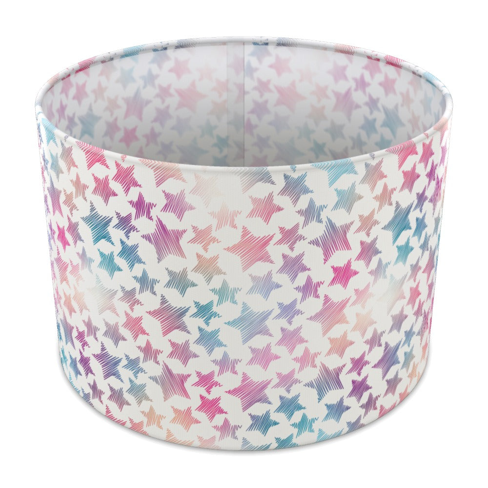 Multicolor Star Pattern lampshade - 30cm Table