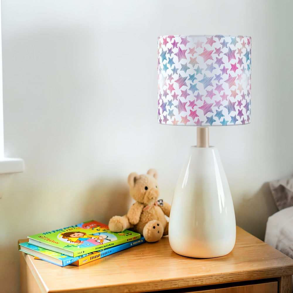 Multicolor Star Pattern lampshade