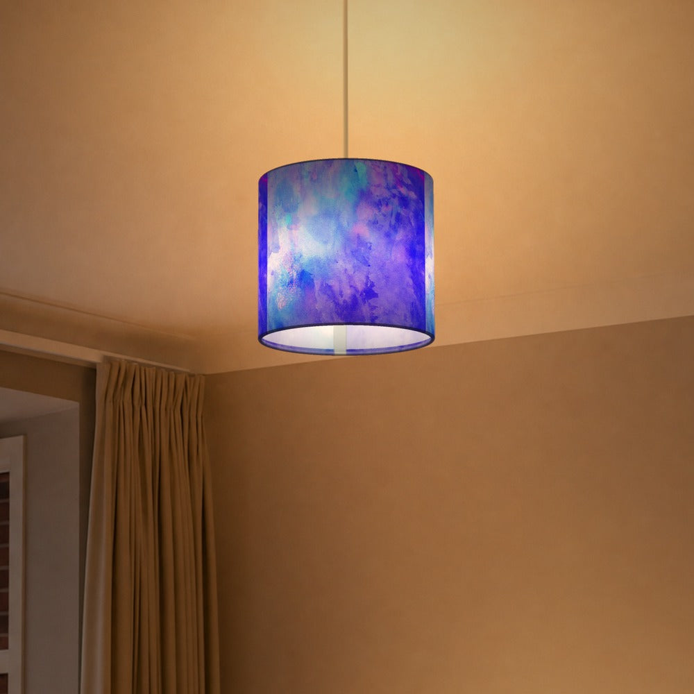 Purple Watercolor Sky lampshade