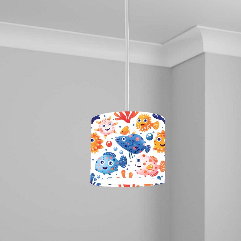 Aquatic Lampshade Kids Bedroom LightShade ver171 20CM X 18.5CM