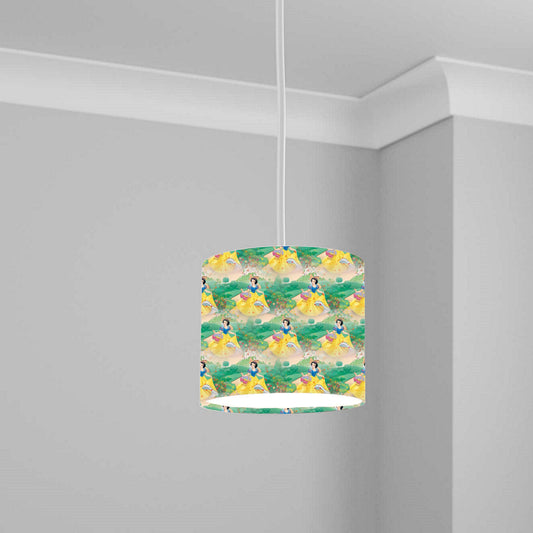Enchanting Princess Design Ceiling Lampshade Lightshade for Nursery - White 20cm x 18.5cm