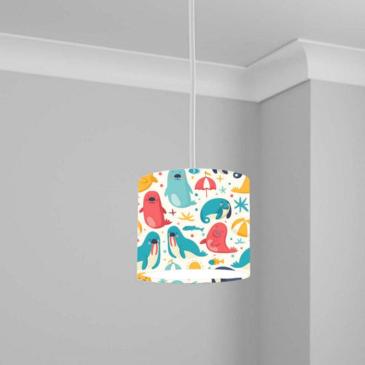 Aquatic Lampshade Kids Bedroom LightShade ver337 20CM X 18.5CM