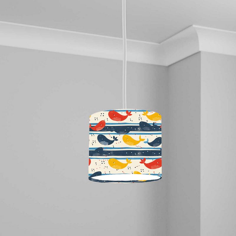 Aquatic Lampshade Kids Bedroom LightShade ver80 20CM X 18.5CM