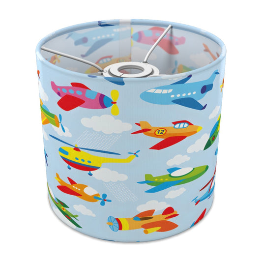 Colorful Helicopter and Airplane Sky lampshade - 20cm Ceiling