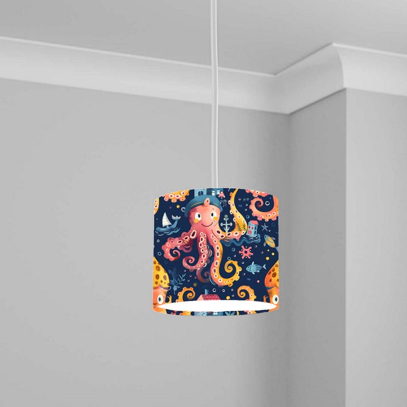 Aquatic Lampshade Kids Bedroom LightShade ver95 20CM X 18.5CM