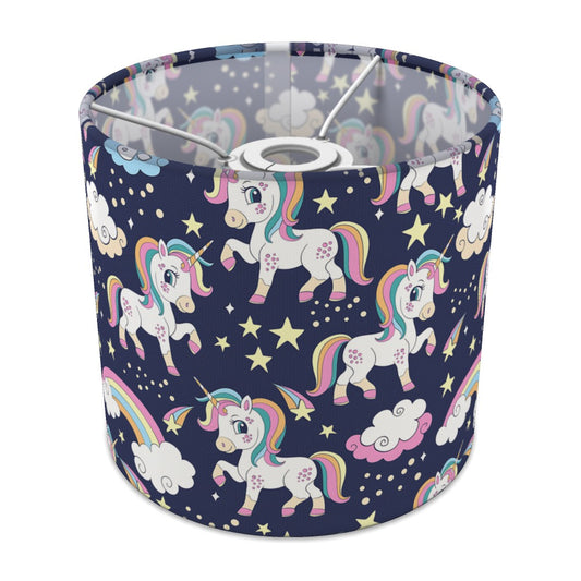 Enchanting Unicorn & Shooting Stars lampshade - 20cm Ceiling