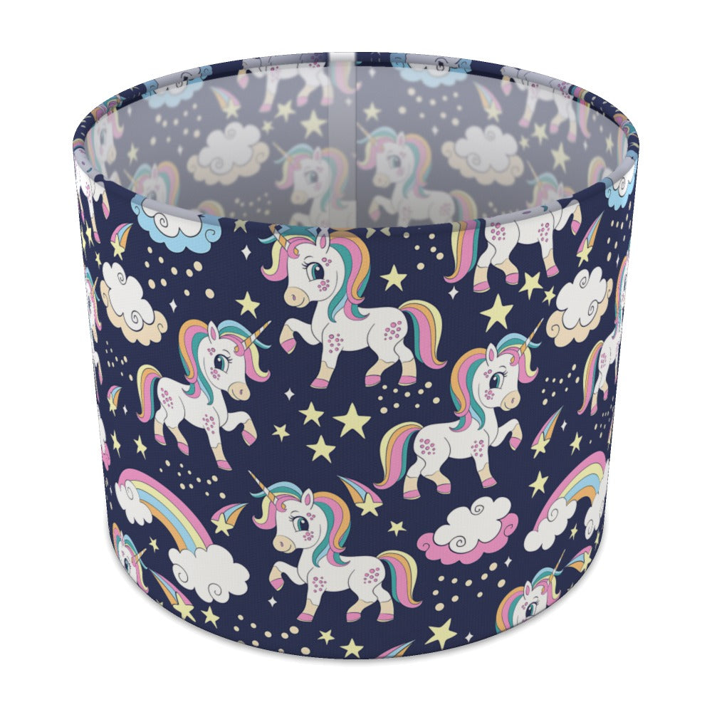 Enchanting Unicorn & Shooting Stars lampshade - 25cm Table