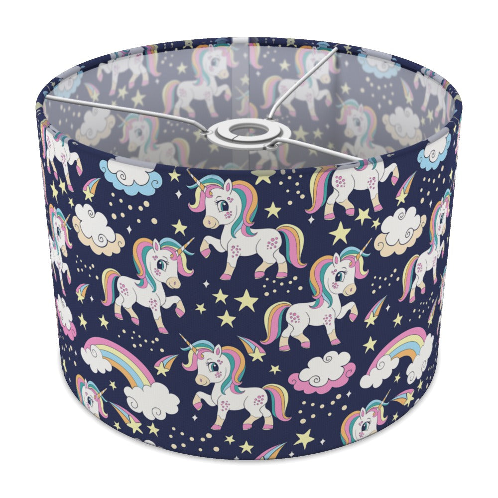 Enchanting Unicorn & Shooting Stars lampshade - 30cm Ceiling