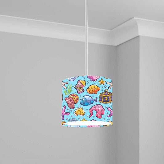 Aquatic Lampshade Kids Bedroom LightShade ver117 20CM X 18.5CM