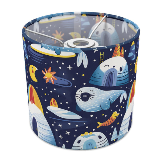 Narwhals and Igloos lampshade - 20cm Ceiling