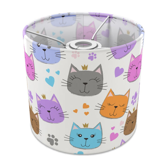 Colorful Cat Faces lampshade - 20cm Ceiling