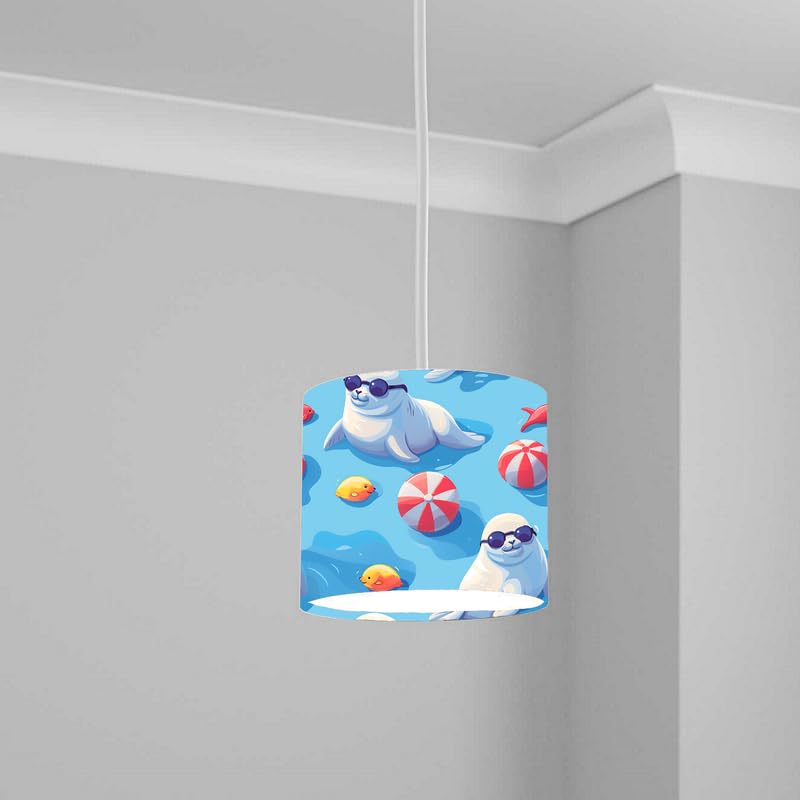 Aquatic Lampshade Kids Bedroom LightShade ver214 20CM X 18.5CM
