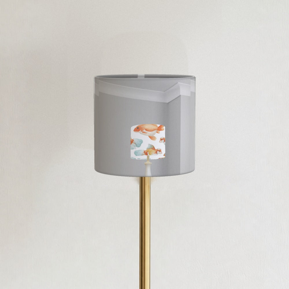 Orange Goldfish Pattern lampshade