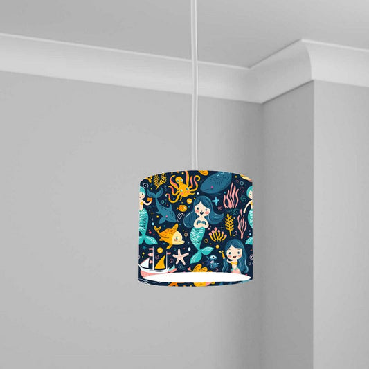 Aquatic Lampshade Kids Bedroom LightShade ver58 20CM X 18.5CM