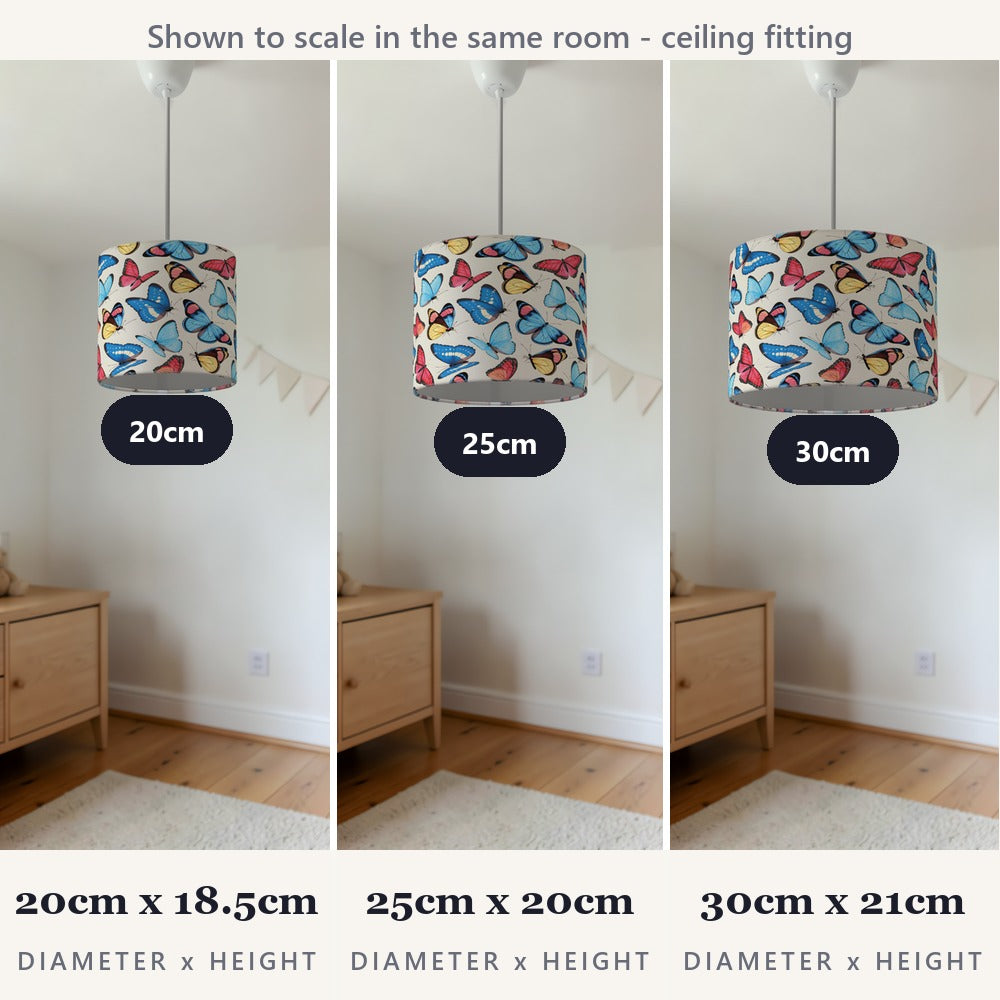 Colorful Butterfly lampshade