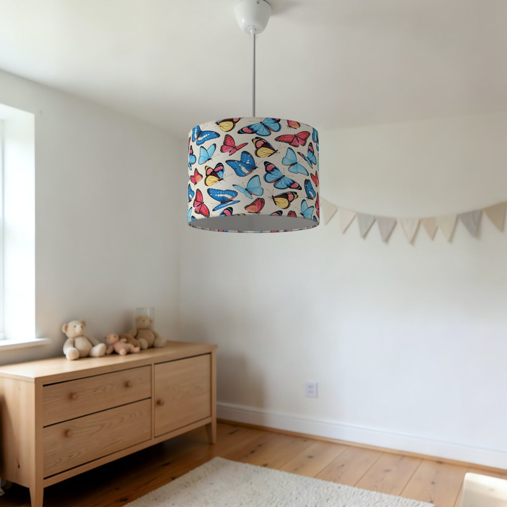 Colorful Butterfly lampshade