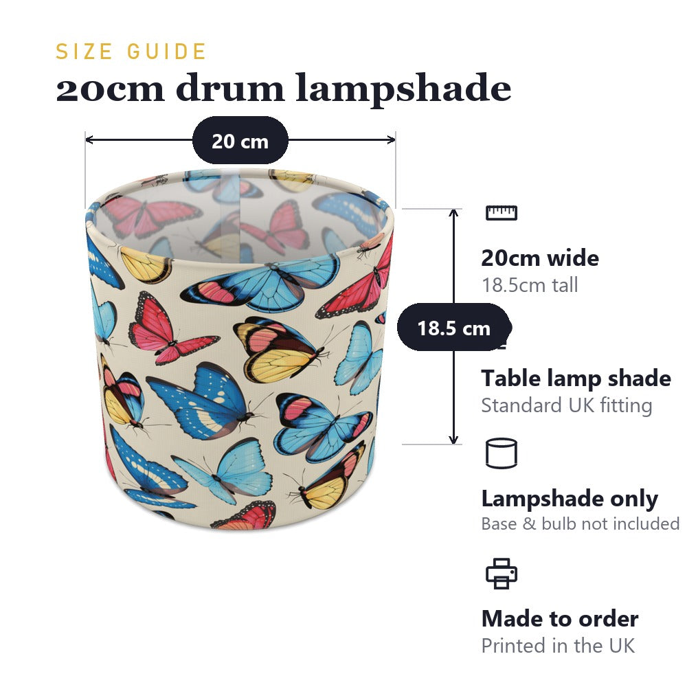 Colorful Butterfly lampshade