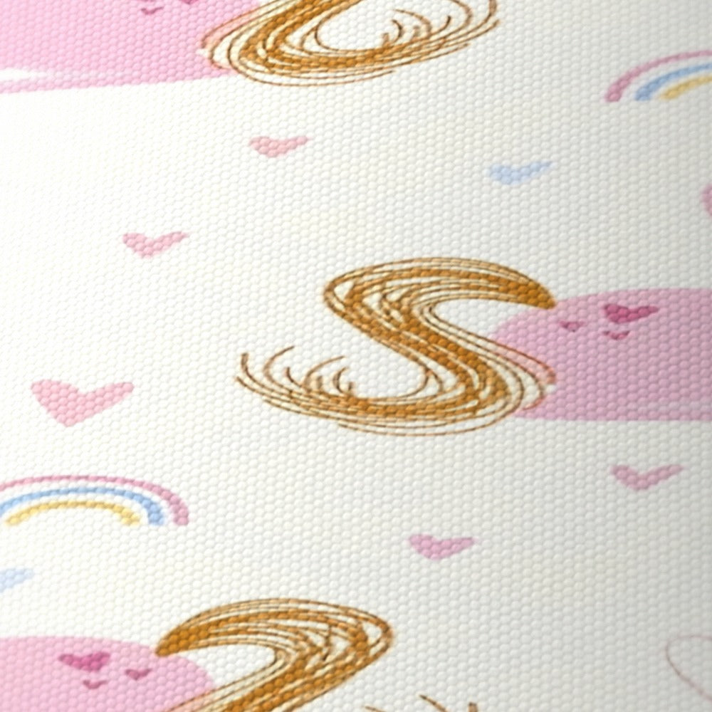 Pastel Unicorn and Stars lampshade