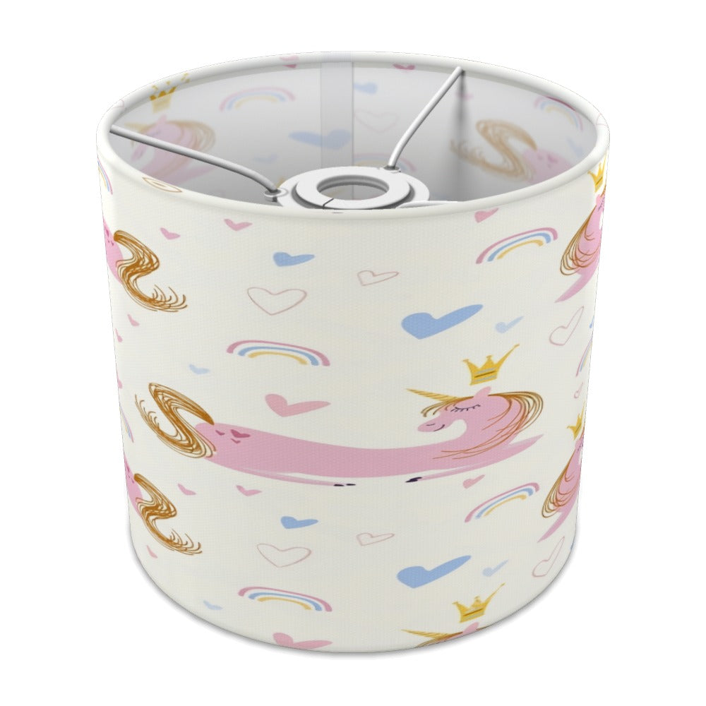 Pastel Unicorn and Stars lampshade - 20cm Ceiling