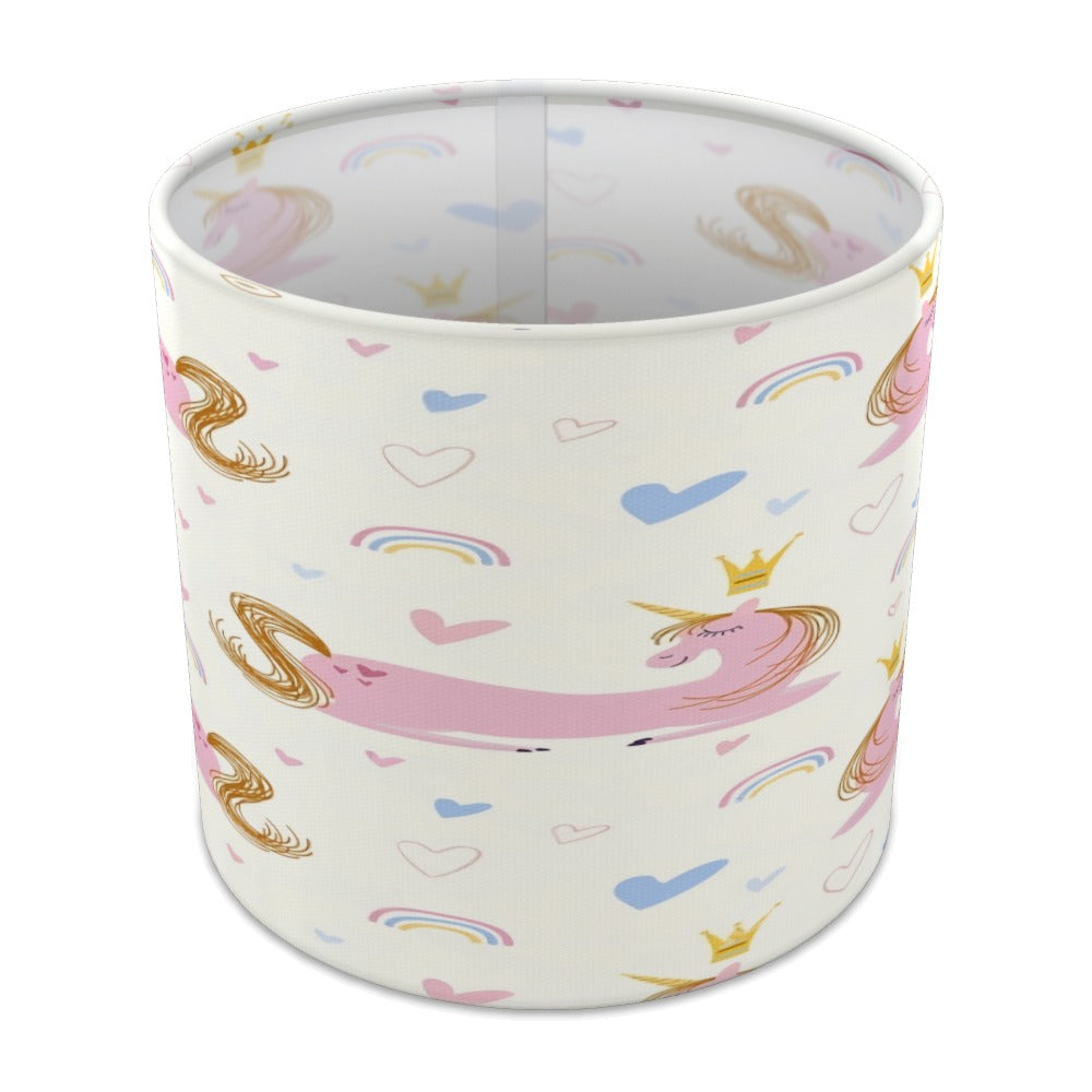 Pastel Unicorn and Stars lampshade - 20cm Table