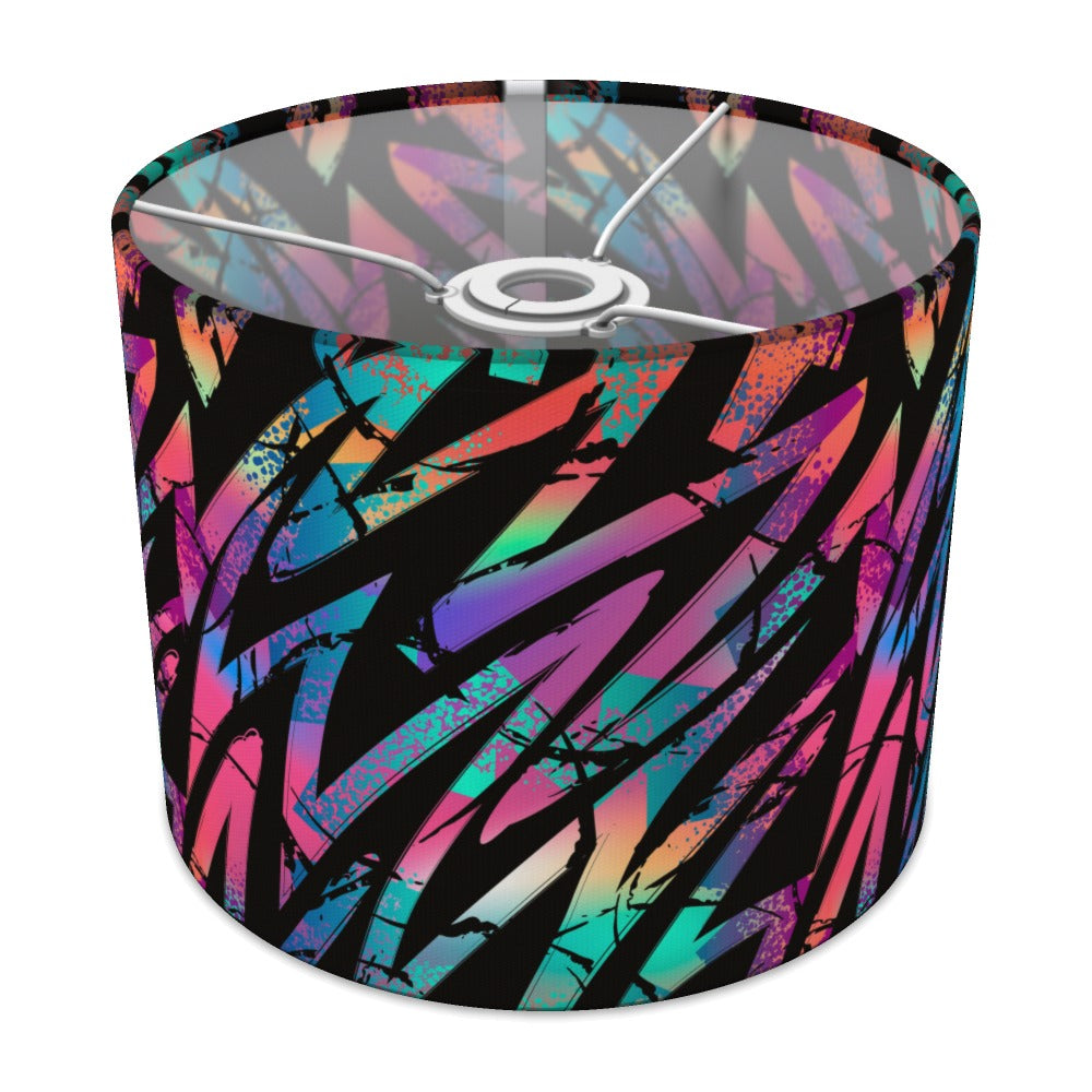Multicolor Zigzag Pattern lampshade - 25cm Ceiling