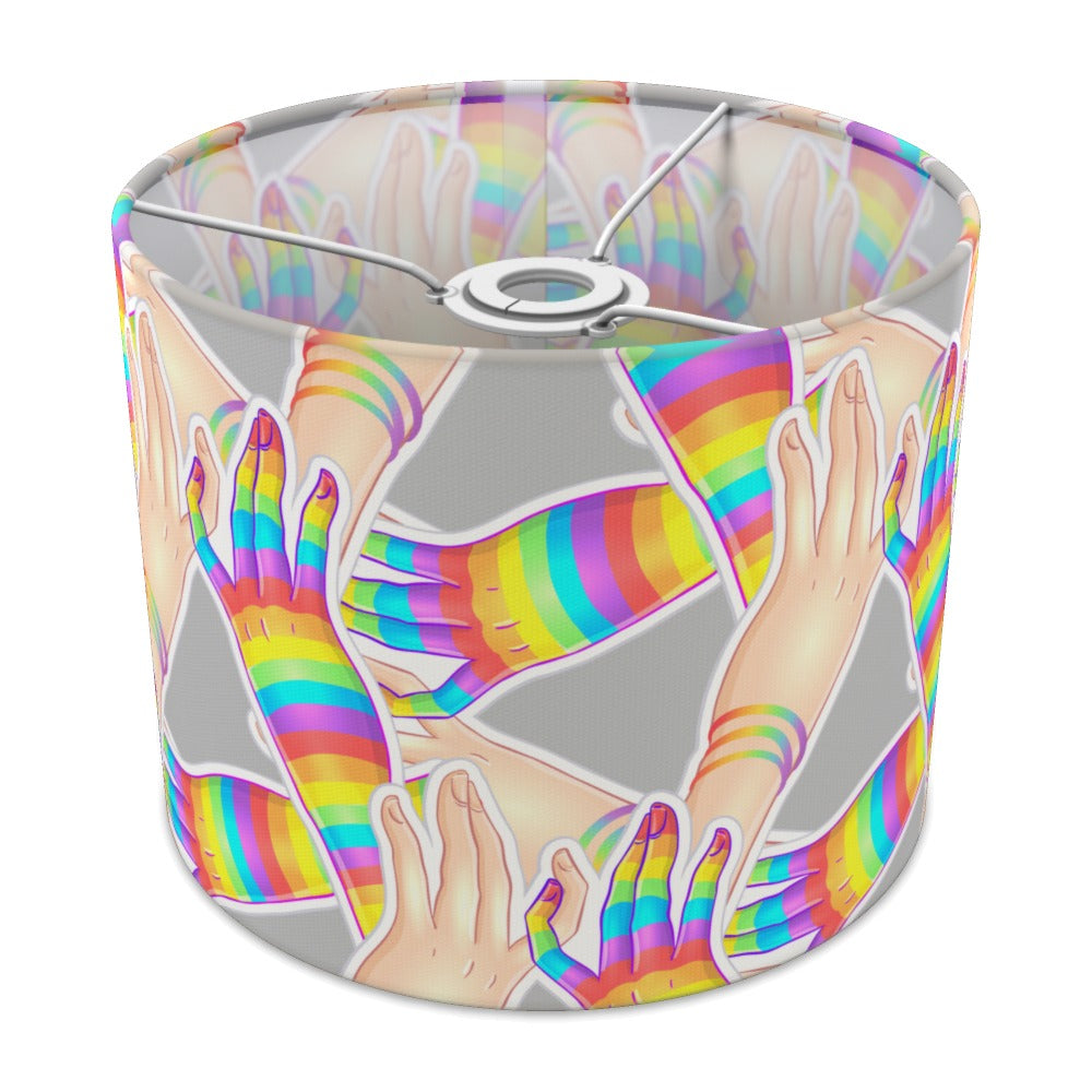 Rainbow Hands Design lampshade - 25cm Ceiling