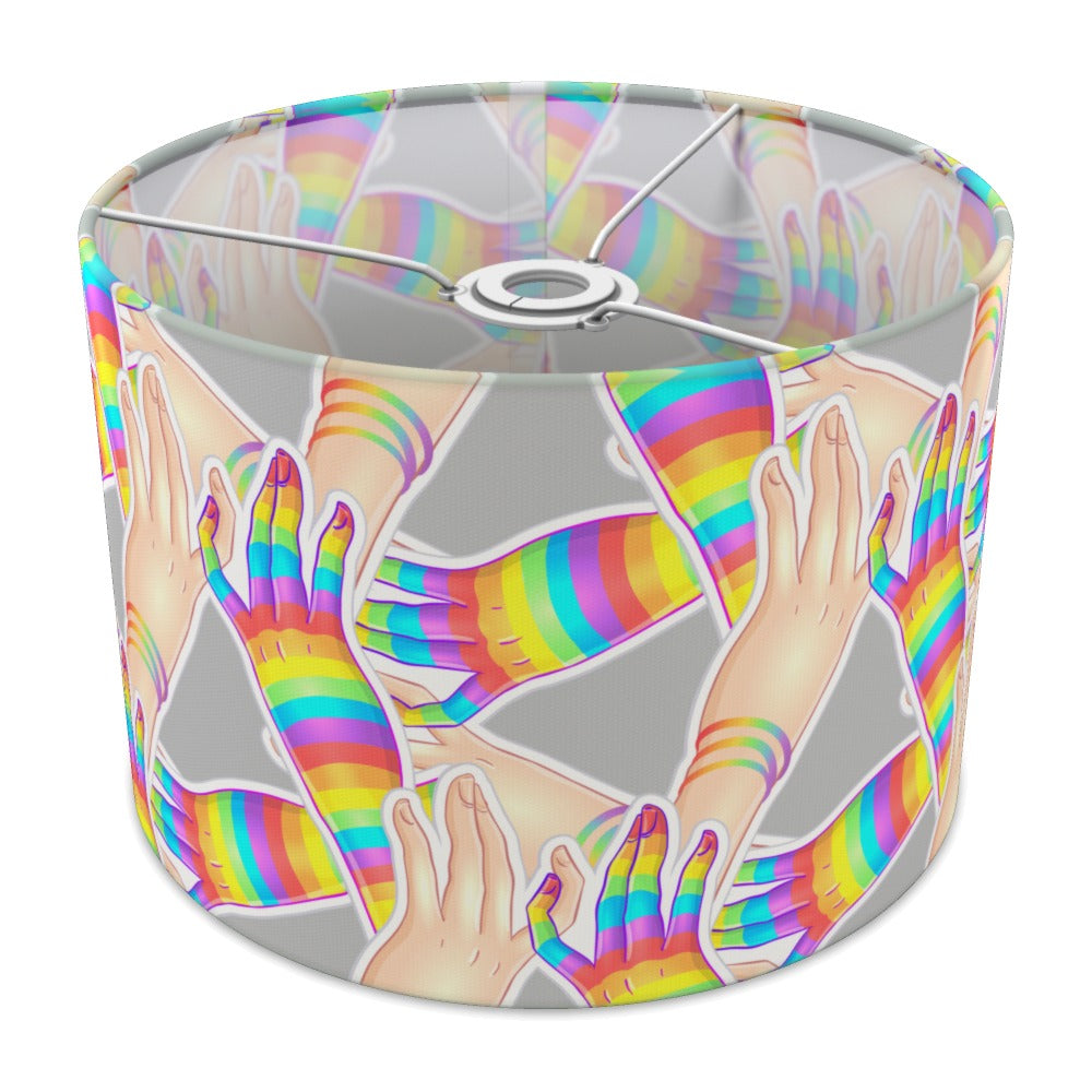 Rainbow Hands Design lampshade - 30cm Ceiling