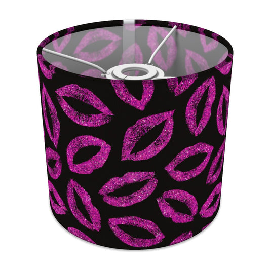 Purple Glitter Lips Pattern lampshade - 20cm Ceiling