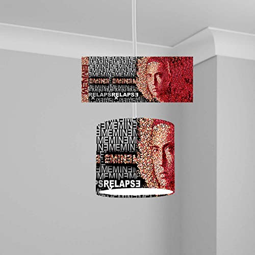 Lampshade Relapse Slim Shady Lightshade Marshall Mathers Hip Hop Rap 20CMX18.5CM