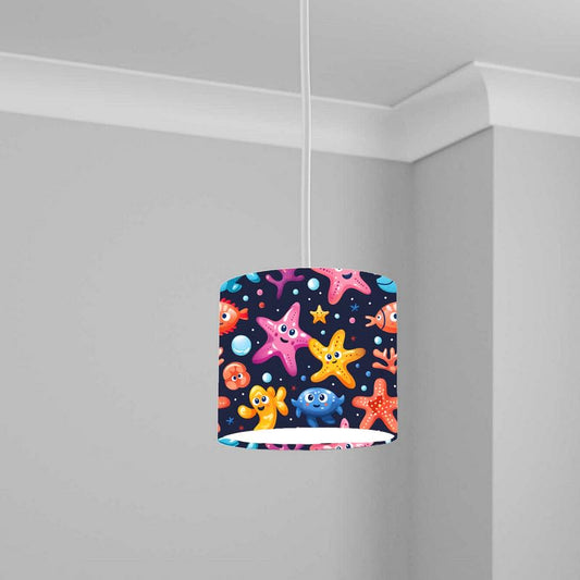 Aquatic Lampshade Kids Bedroom LightShade ver282 20CM X 18.5CM