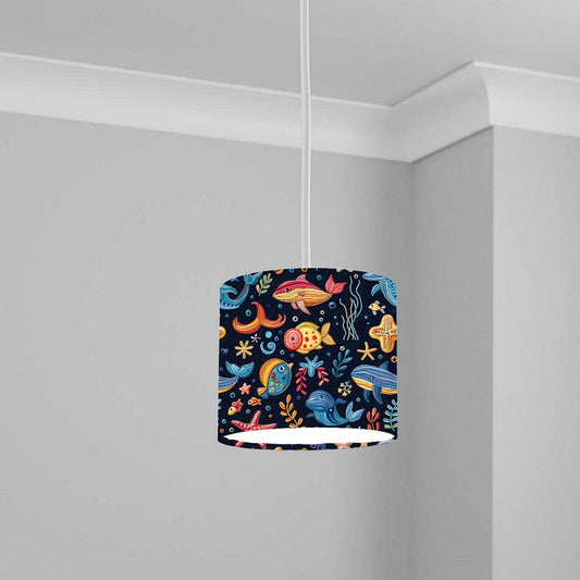Aquatic Lampshade Kids Bedroom LightShade ver288 20CM X 18.5CM