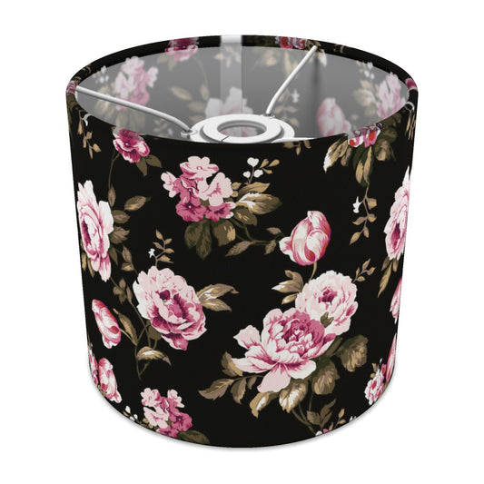 Elegant Pink Roses Floral lampshade - 20cm Ceiling