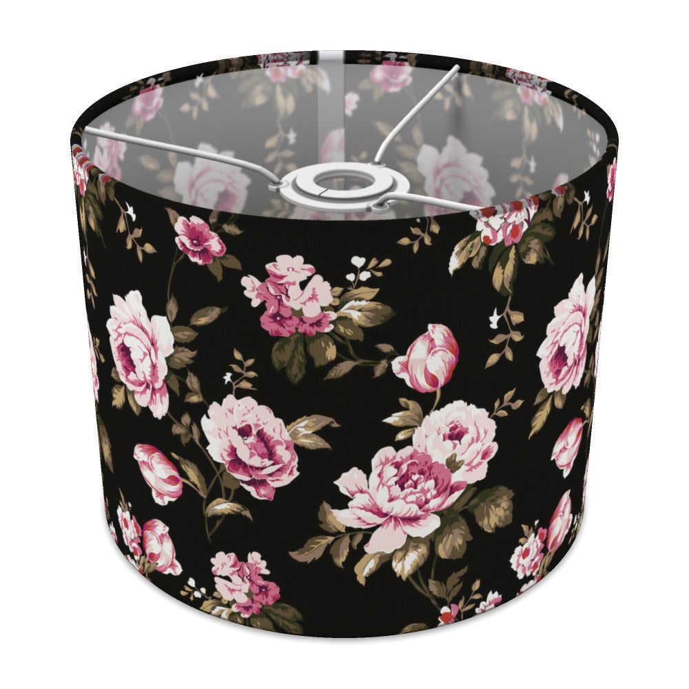 Elegant Pink Roses Floral lampshade - 25cm Ceiling
