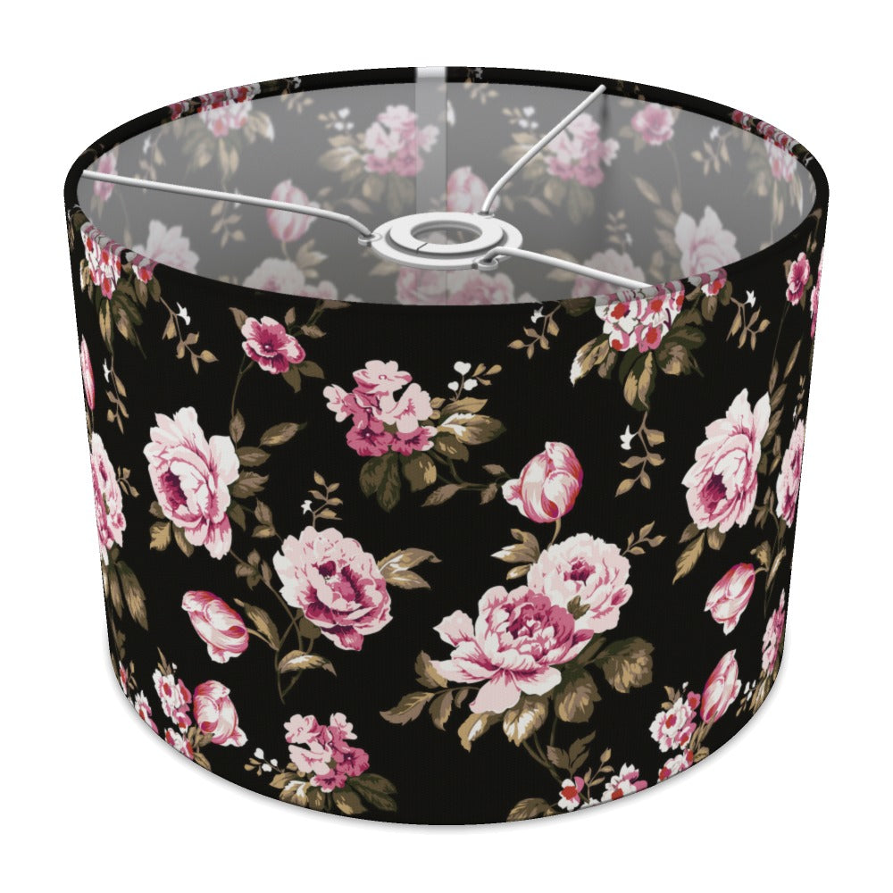 Elegant Pink Roses Floral lampshade - 30cm Ceiling
