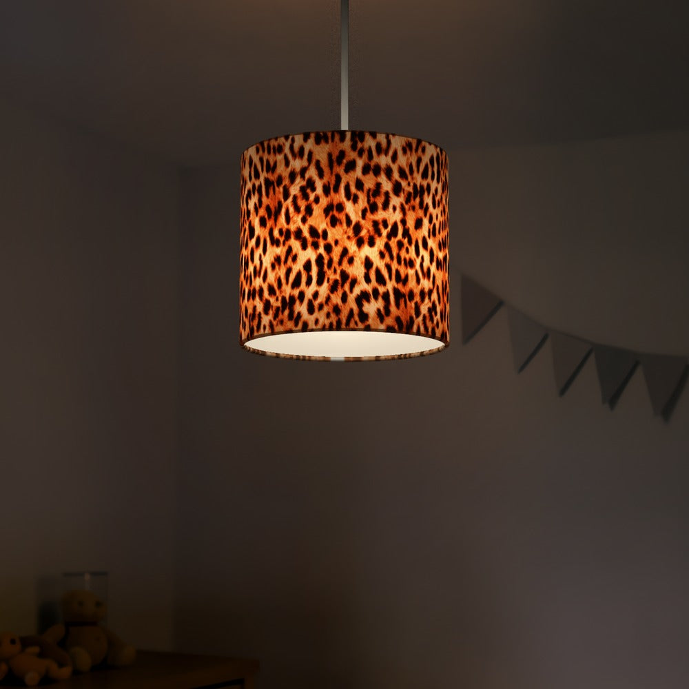Leopard lampshade
