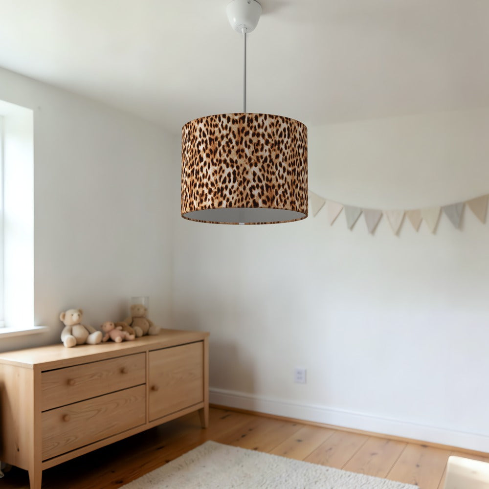Leopard lampshade