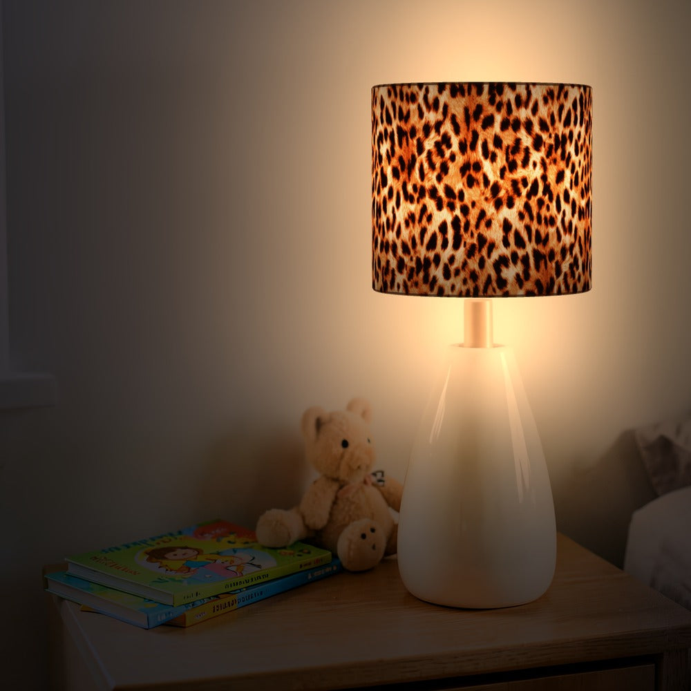 Leopard lampshade