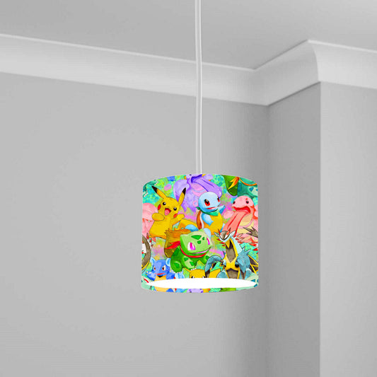 Colorful Cartoon Characters Ceiling Lampshade Lightshade for Room - 20cm x 18.5cm