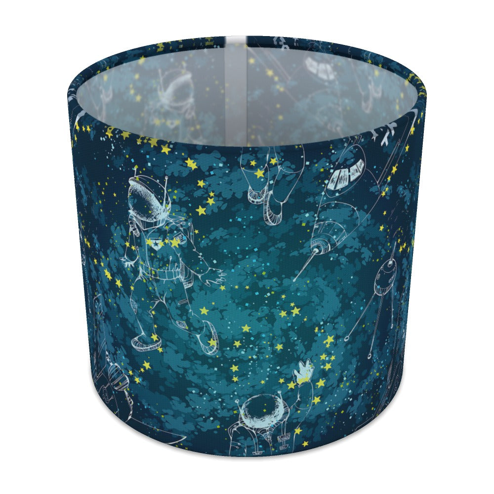 Blue Astronaut Space Theme lampshade - 20cm Table